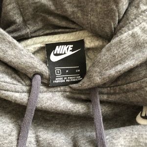 Women’s Nike grey hoodie